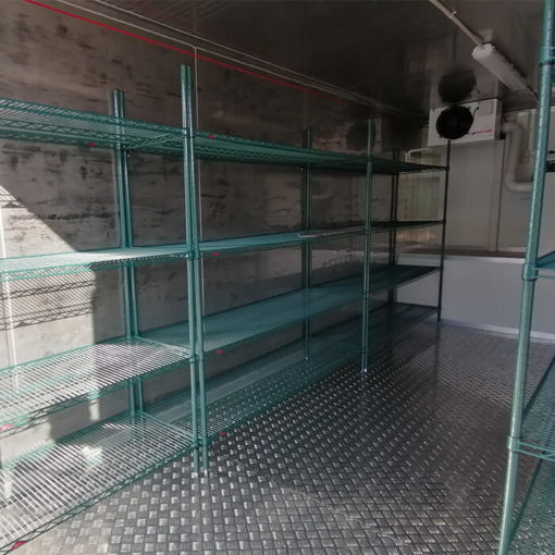 interior shelving dehumidifier container