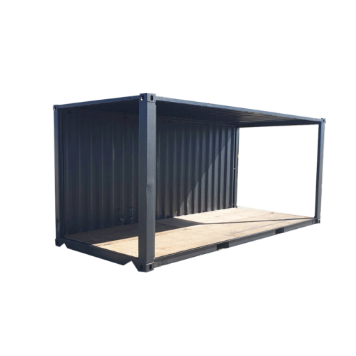 20' Dry Container with Cut Walls