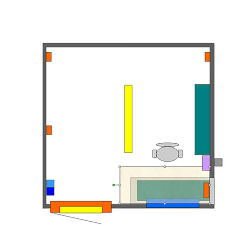 10ft office container